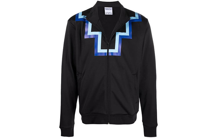 Marcelo Burlon FW21 Dreamcatcher Printed Hoodie Black () CMBB007F21FLE0101001