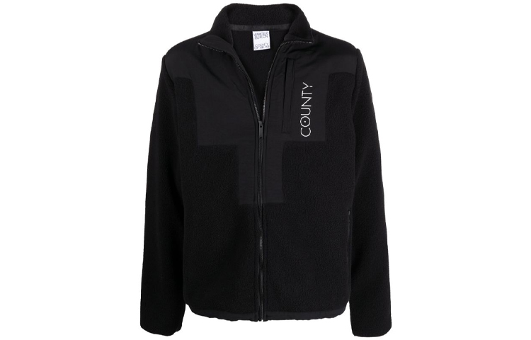 Marcelo Burlon FW21 Necklace Print Pullover Hoodie Black CMBB007F21FLE0081009