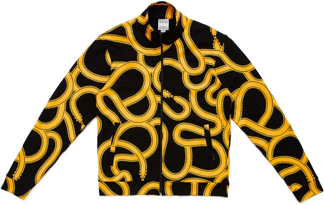 マルセロバーロン FW22 スネークプリント 長袖ジャケット イエロー ユニセックス. CMBD007F22JER0011016 Order マルセロバーロン FW22 スネークプリント 長袖ジャケット イエロー ユニセックス. CMBD007F22JER0011016