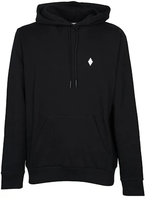 Hoodie Lelaki Marcelo Burlon FW22 Logo Kecil Cetak Hitam. CMBB007C99FLE002100 Buy Hoodie Lelaki Marcelo Burlon FW22 Logo Kecil Cetak Hitam. CMBB007C99FLE002100