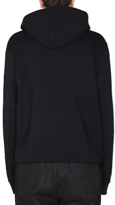 Hoodie Lelaki Marcelo Burlon FW22 Logo Kecil Cetak Hitam. CMBB007C99FLE002100 Purchase Hoodie Lelaki Marcelo Burlon FW22 Logo Kecil Cetak Hitam. CMBB007C99FLE002100