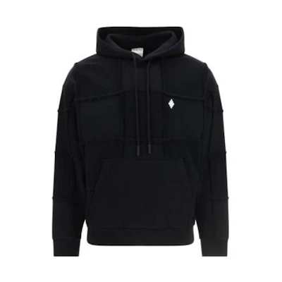 Marcelo Burlon FW22 Wing Print Crewneck Long Sleeve Sweatshirt White Men CMBA009F22FLE0020107