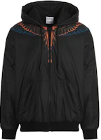 Marcelo Burlon FW22 Wings Print Zip-Up Hoodie Jacket Black (). CMEA180F22FAB0011020 Marcelo Burlon FW22 Wings Print Zip-Up Hoodie Jacket Black (). CMEA180F22FAB0011020
