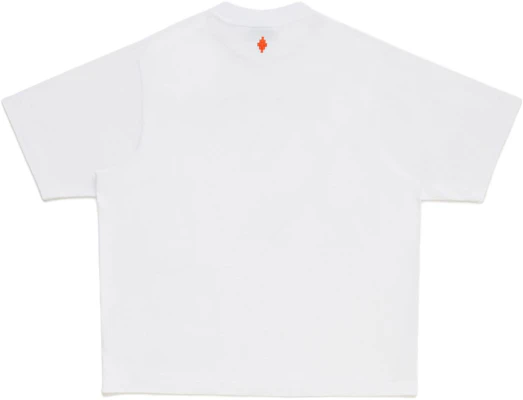 Marcelo Burlon FW23 Camiseta Blanca con Estampado Multicolor de Luna. CMAA054F23JER0060140 Lookbook Marcelo Burlon FW23 Camiseta Blanca con Estampado Multicolor de Luna. CMAA054F23JER0060140