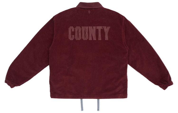 Marcelo Burlon FW23 Graphic Print Ribbed Knit Crewneck Sweatshirt Beige/Black Men CMBA097F23FLE0086F10