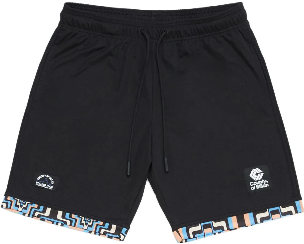 marcelo-burlon-fw-23-cross-logo-print-lace-up-casual-shorts-men-black-cmvh-001-f23-fab-0011033