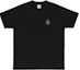 Buy Marcelo Burlon FW23 Eclipse Cruz Logo Camiseta Negra Plateada. CMAA018F23JER0061072