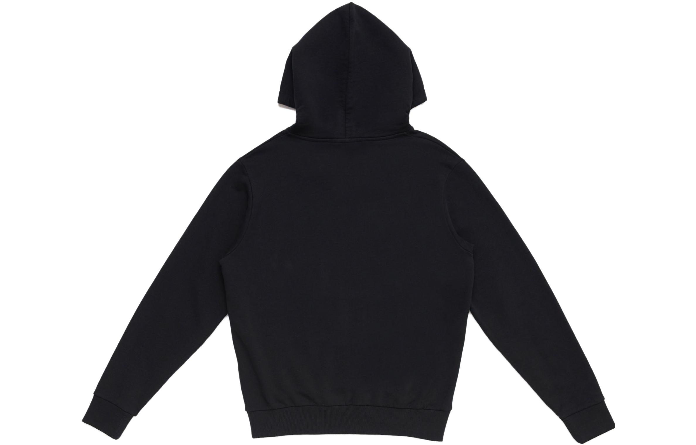 Lookbook Marcelo Burlon FW23 Eclipse Cross Logo Hoodie Hitam/Perak. CMBB007F23FLE0061072