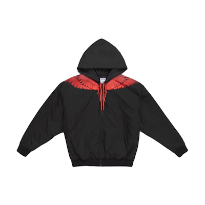 Marcelo Burlon FW23 Zebra Print Hoodie Burgundy Pullover CMBB106F23FLE0086F28