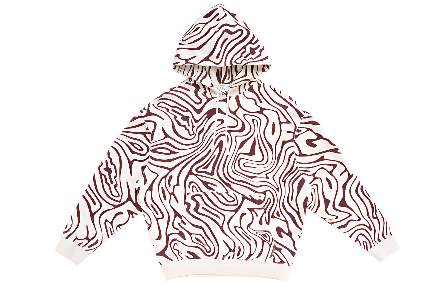 Marcelo Burlon Geometric Print Hoodie Black 19456133-43227931-1000