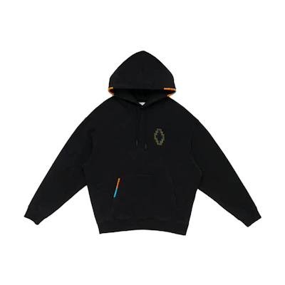 Marcelo Burlon Geometric Print Long Sleeve Sweatshirt Blue () CMBA092G21FLE0011045