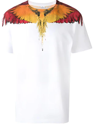 Marcelo Burlon 渐变翅膀白色T恤 CMAA018S190010230188 Order Marcelo Burlon 渐变翅膀白色T恤 CMAA018S190010230188