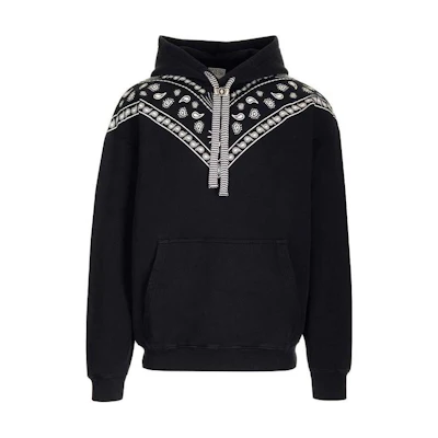 Marcelo Burlon Graphic Print Crewneck Long Sleeve Sweatshirt White Mens CMBA009S19630064-0188