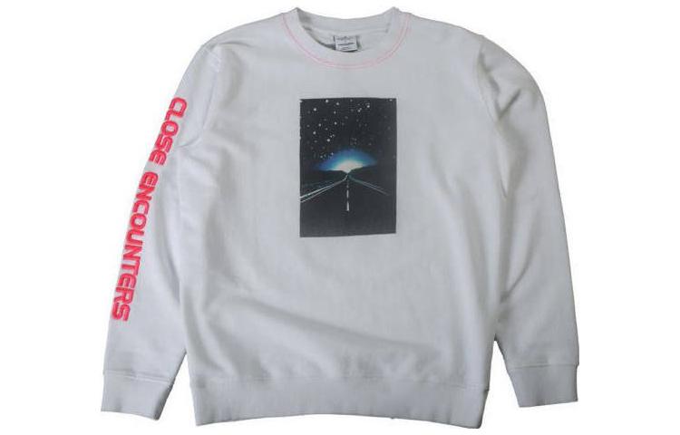 Marcelo Burlon Graphic Print Crewneck Sweatshirt Men’s Black CMBA009S186300071088