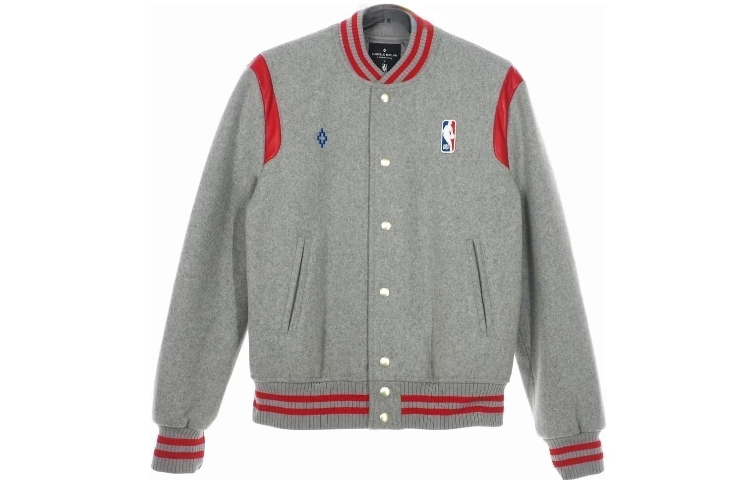 Marcelo Burlon Grey Tie-Dye Printed Hooded Jacket CMEB032E20FAB0010745