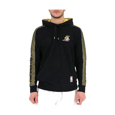 Marcelo Burlon Letter Wings Print Crewneck Sweatshirt Black () CMBA009E196300041088