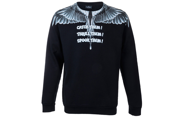 Marcelo Burlon Lightweight Rainbow Print Hooded Jacket - Black CMEB031E20FAB0011001