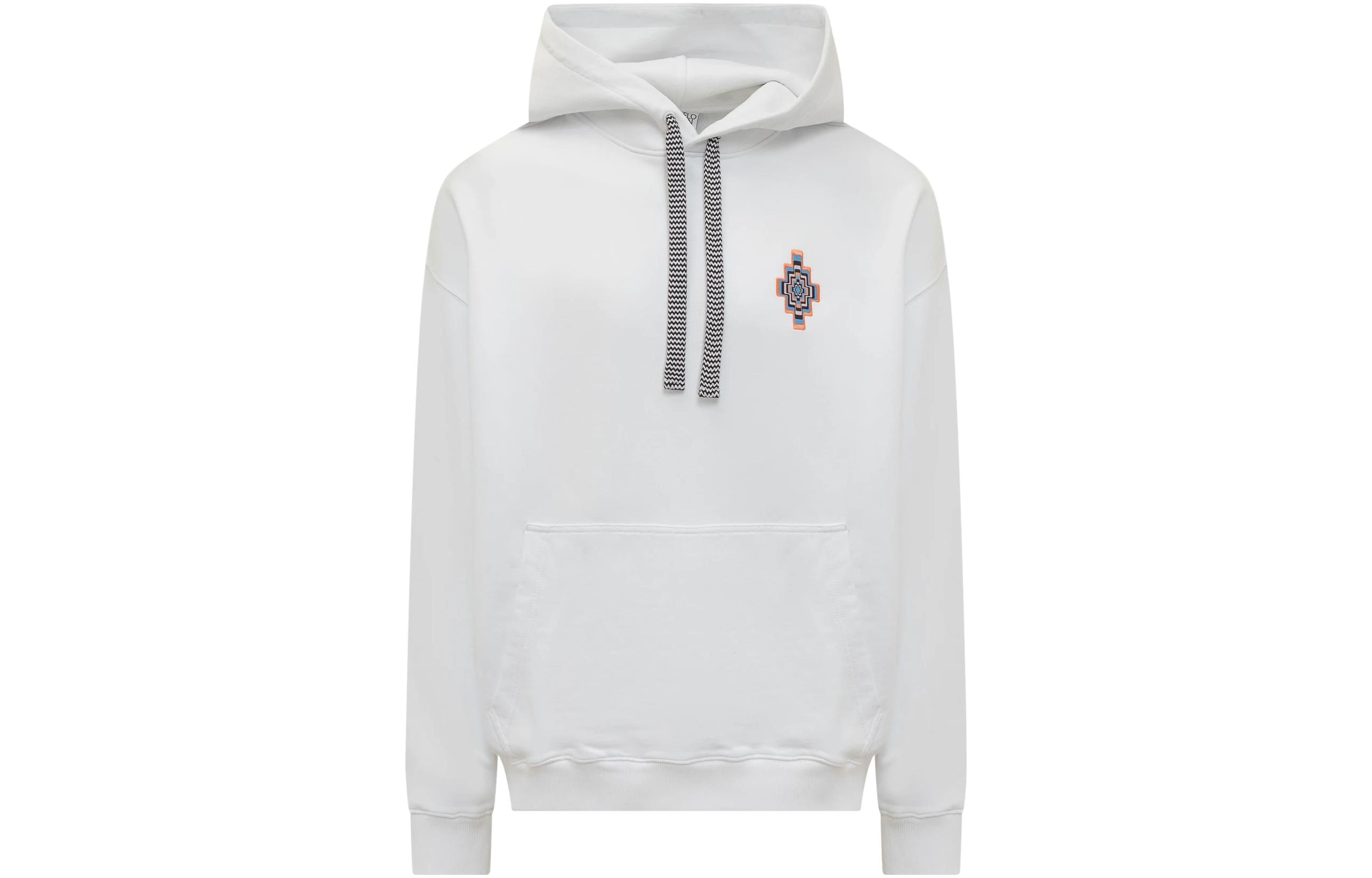 Marcelo Burlon Logo Embroidered Crewneck Pullover Sweatshirt Black CMHE034S22KNI002-1084