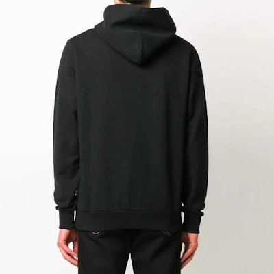 Marcelo Burlon 黑色連帽上衣 Logo 長袖帽T 衛衣 CMBB007E20FLE0121001 Shop Marcelo Burlon 黑色連帽上衣 Logo 長袖帽T 衛衣 CMBB007E20FLE0121001