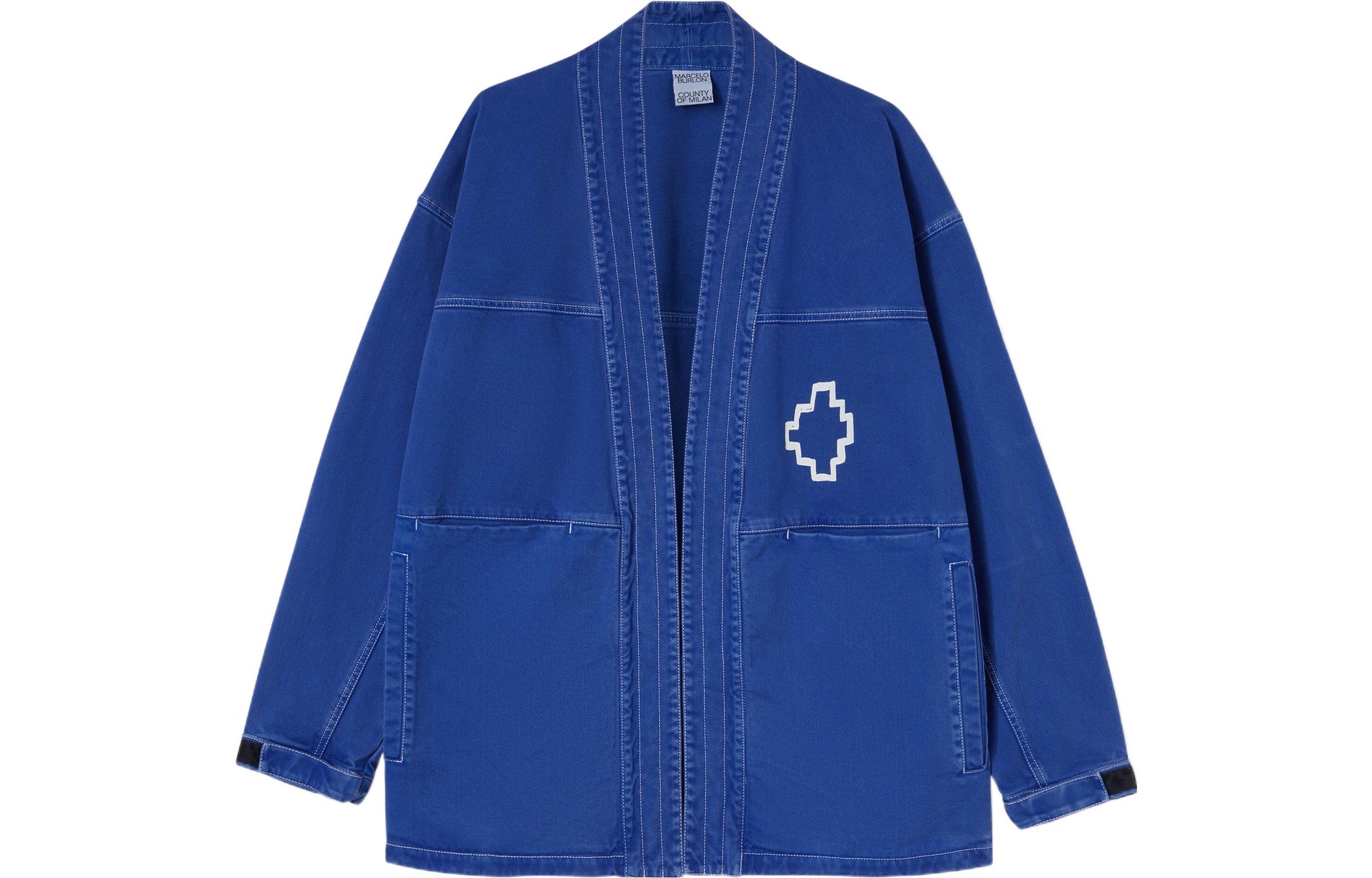 Marcelo Burlon Logo Print Cotton Hoodie Black - CMBB106S23FLE0031001