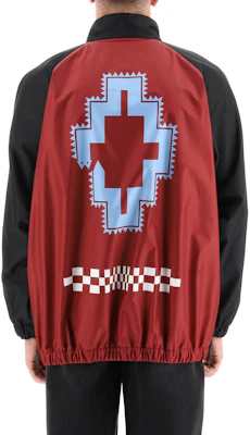 Chaqueta Negra Marcelo Burlon Logo Estampado Cuello Alto Manga Larga CMEB043F22FAB0011028 Purchase Chaqueta Negra Marcelo Burlon Logo Estampado Cuello Alto Manga Larga CMEB043F22FAB0011028