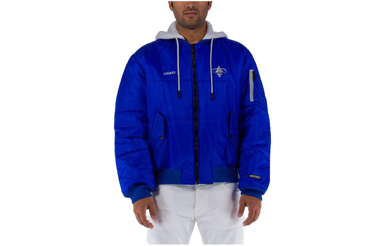 Marcelo Burlon Men’s Straight-Cut Camo Print Colorblock Hoodie CMBB088R20FLE0016159