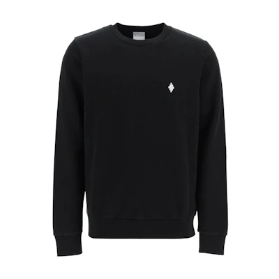 Marcelo Burlon Printed Pullover Hoodie Men’s Long Sleeve White CMBB106F23FLE0020145