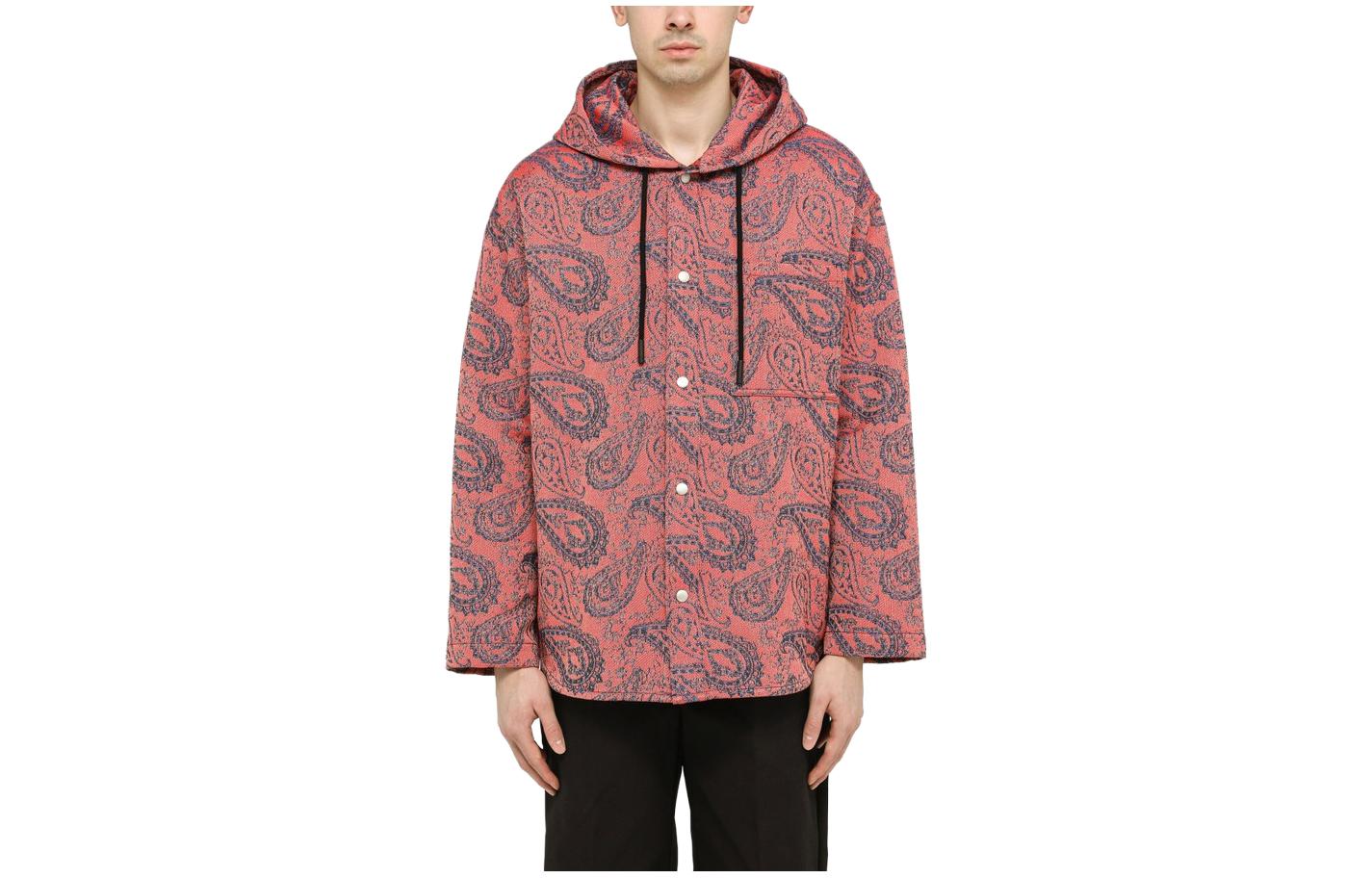 Marcelo Burlon Regular Zip-Up Hoodie Jacket Black CMBE001F21FLE0011032