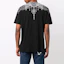 Purchase Camiseta Negra Marcelo Burlon SS21 con Patrón Geométrico Crewneck CMAA018F21JER0061001