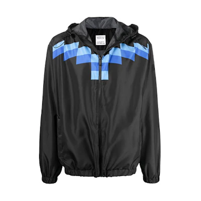 Marcelo Burlon SS21 Reversible Windbreaker Jacket Red () CMEO007S21FAB0012518