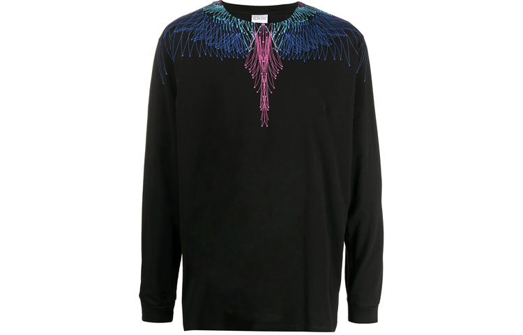 Marcelo Burlon SS21 Wings Zipper Hoodie Jacket Men’s White CMBE001R21FLE0010169