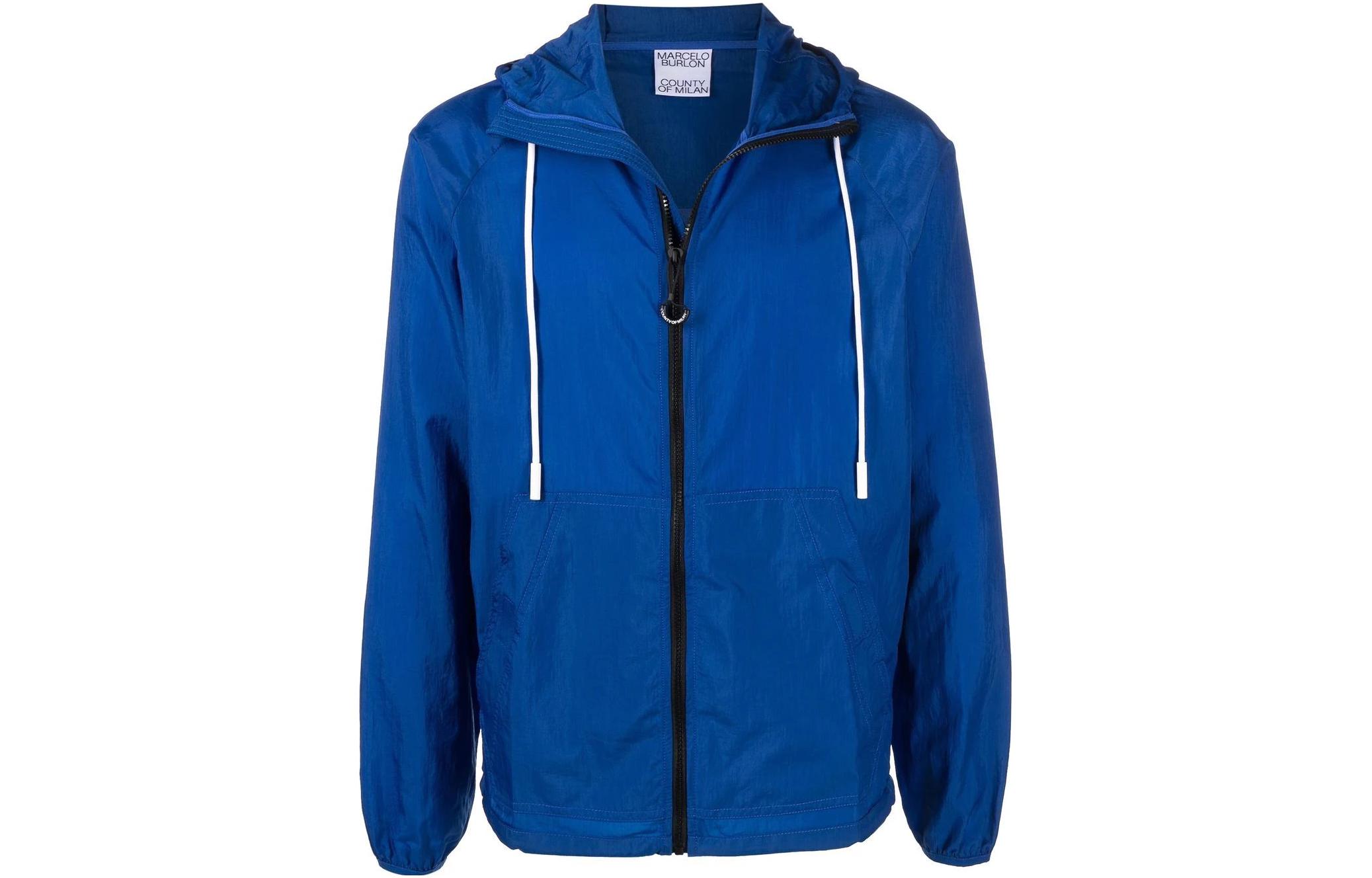 Marcelo Burlon SS22 Colorblock Fringe Stripe Crewneck Sweatshirt Black CMHE038S22KNI0011025