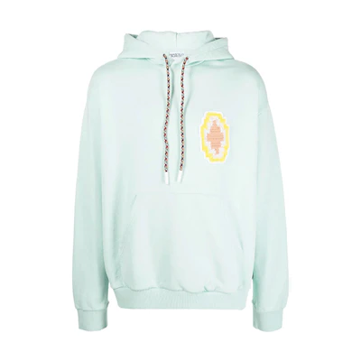 Marcelo Burlon SS22 Kaleidoscope Wings Pink Cotton Crewneck Sweatshirt Men CMBA049S22FLE0022530