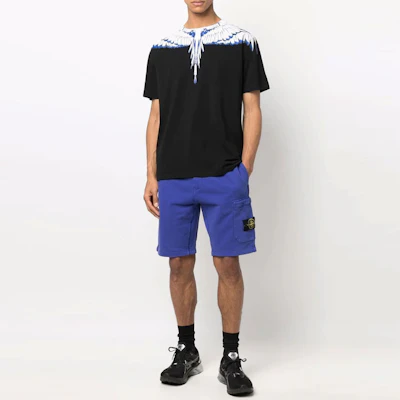 Marcelo Burlon SS22 男款黑色翅膀圖案短袖T恤 CMAA018C99JER0011001 Lookbook Marcelo Burlon SS22 男款黑色翅膀圖案短袖T恤 CMAA018C99JER0011001