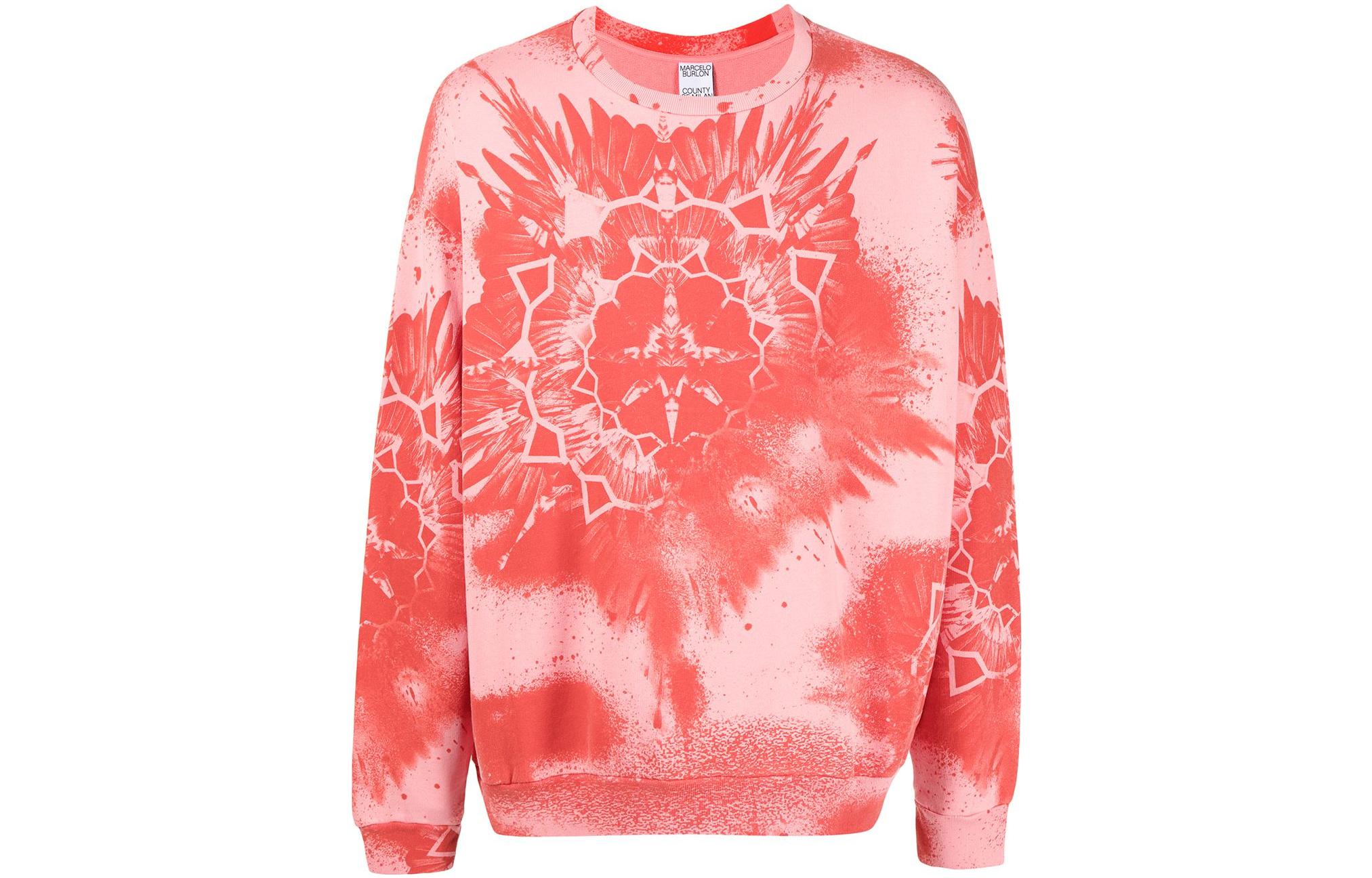 Marcelo Burlon SS22 Letter Print Drawstring Hooded Zip Jacket Black () CMEH033S22FAB0011001