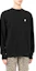 Sizing Sudadera Negra Hombre Marcelo Burlon SS22 Estampada Manga Larga Crewneck CMBA009C99FLE0021001