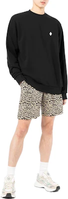 Sudadera Negra Hombre Marcelo Burlon SS22 Estampada Manga Larga Crewneck CMBA009C99FLE0021001 Cheap Sudadera Negra Hombre Marcelo Burlon SS22 Estampada Manga Larga Crewneck CMBA009C99FLE0021001