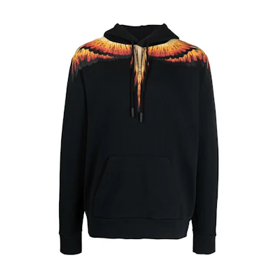 Marcelo Burlon SS23 Animal Print Loose Fit Hoodie Men’s Grey CMBB007-E18506001