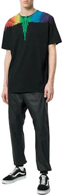 Marcelo Burlon SS23 黑色動物印花圓領T恤 CMAA018-S18001007 Buy Marcelo Burlon SS23 黑色動物印花圓領T恤 CMAA018-S18001007