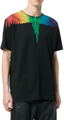 Marcelo Burlon SS23 黑色動物印花圓領T恤 CMAA018-S18001007 Shop Marcelo Burlon SS23 黑色動物印花圓領T恤 CMAA018-S18001007