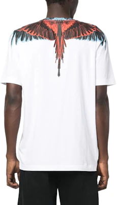 Marcelo Burlon SS23 Icon翅膀圖案短袖T恤 白色 CMAA018S23JER0010125 Shop Marcelo Burlon SS23 Icon翅膀圖案短袖T恤 白色 CMAA018S23JER0010125