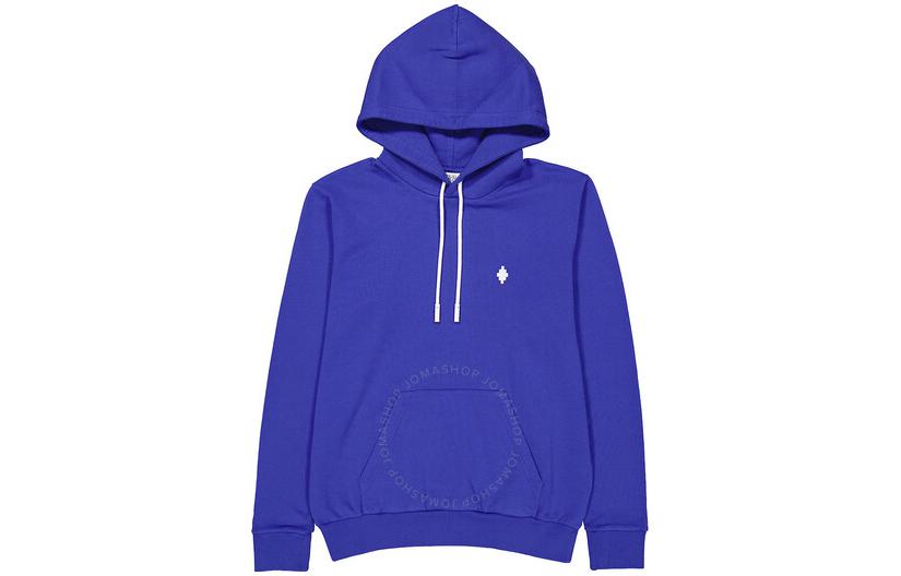 Marcelo Burlon SS23 Fringe Detail Knit Hoodie Men’s Light Beige CMBB106S23FLE0020420