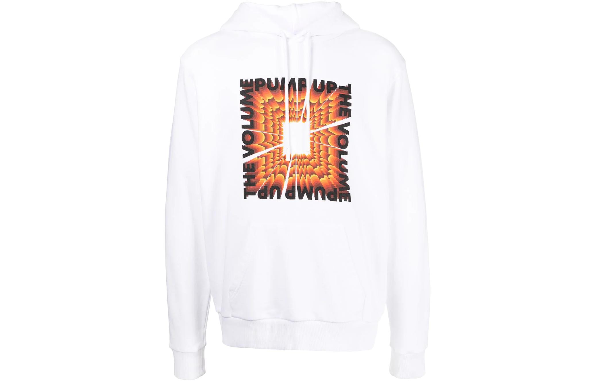 Marcelo Burlon SS23 Geometric Print Blue Hoodie Long Sleeve 19456134-44232803-1000