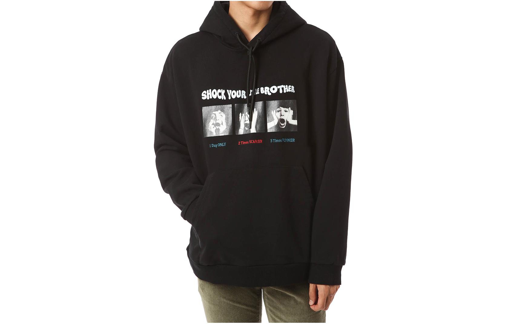 Marcelo Burlon SS23 Letter Print Oversized Sweatshirt Men’s Beige CMBB073F19B3701107A7