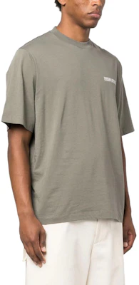 Marcelo Burlon SS23 字母Logo印花橄欖綠休閒T恤 CMAA054C99JER0015601 Details for Marcelo Burlon SS23 字母Logo印花橄欖綠休閒T恤 CMAA054C99JER0015601