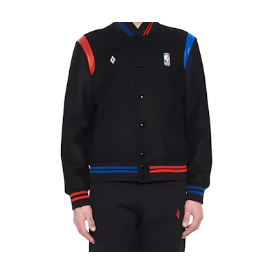 Marcelo Burlon SS23 Loose Fit Letter Print Crewneck Sweatshirt Black () CMBA009F185060721088