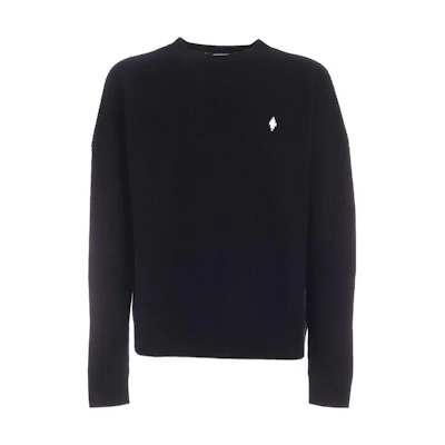 Marcelo Burlon SS23 Printed Hoodie Black () CMBB007F18673017-1020