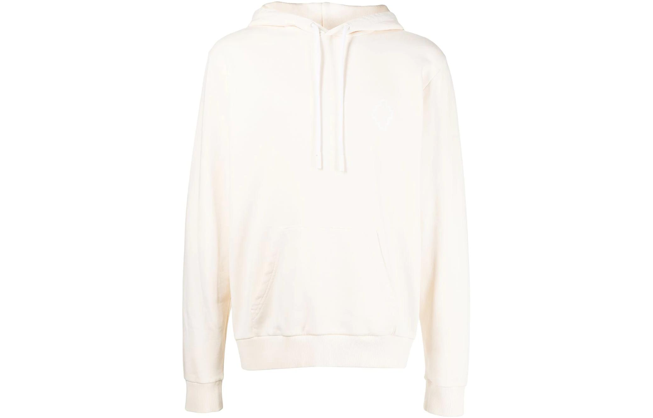 Marcelo Burlon SS23 White Floral Pattern Crewneck Long Sleeve Sweatshirt Men CMBA009F195060050188