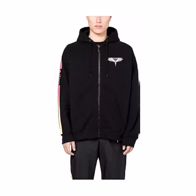 Marcelo Burlon White Crewneck Plaid Patchwork Pullover Sweatshirt 19456129432278661000