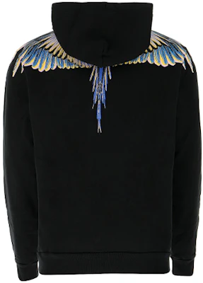 马塞洛·伯龙男士黑色翅膀连帽衫 CMBB007E20FLE0011030 Lookbook 马塞洛·伯龙男士黑色翅膀连帽衫 CMBB007E20FLE0011030